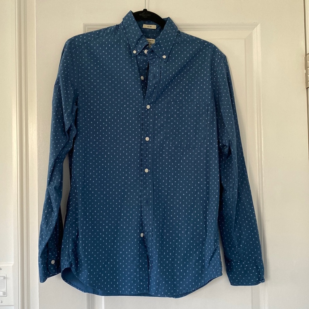 {j crew} button down